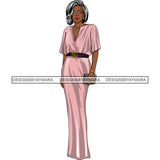 Bundle 6 Classy Afro Woman African American Goddess SVG PNG JPG Cutting Files