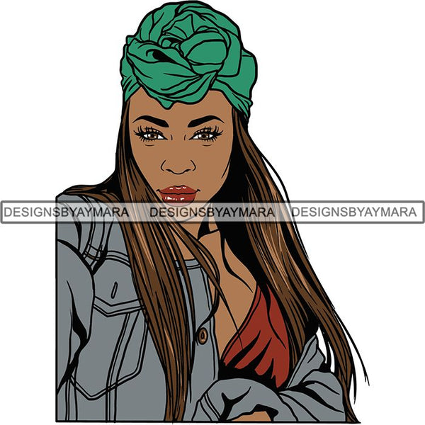 Afro Melanin Popping Nubian Queen SVG Cutting Files For Silhouette Cricut and More