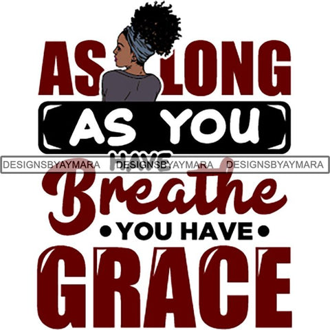 Black Proud Woman God Blessings Life Quotes SVG Files For Cutting and More