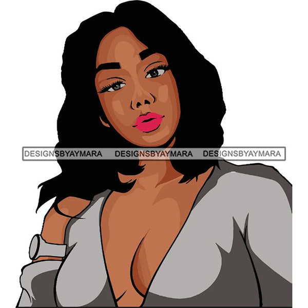 Afro Woman Goddess Diva Melanin Love Sensual .SVG Cut Files For Silhouette and Cricut and More!
