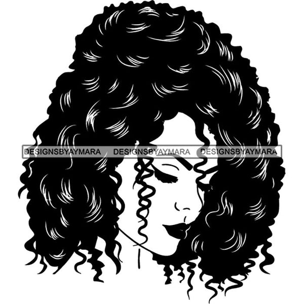 Afro Goddess Rihanna Love Beautiful Face SVG Files For Cutting and More!