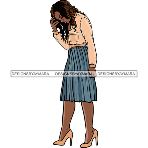 Fashion Diva Glamour Afro Classy Sexy Lady SVG PNG JPG Vector Files For Cutting and More