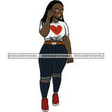Afro Thick Thigh Big Eyes Woman Sassy Exotic Curvy Goddess .SVG Cutting Files For Silhouette and Cricut and More!