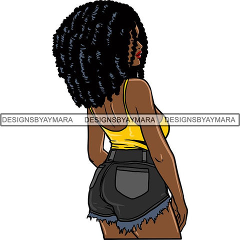 Afro Melanin Popping Nubian Queen SVG Cutting Files For Silhouette Cricut and More