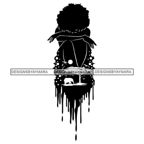 Sensual African Artwork Woman Body Proud Roots Safari Savanna Africa Continent Exotic Environment SVG Files For Cutting and More!