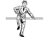 Stepper Dancer Stepping Chicago Style SVG Cut Files