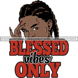 Afro Woman Peeking Peek-a-Boo I see You Melanin Pretty Half Face PNG File For Print Not For Cutting