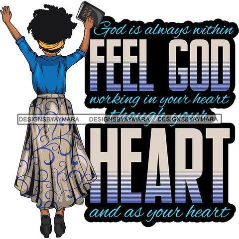 Afro Lola Praying Begging Asking God Lord Faith Strength Quotes .SVG Vector Clipart Cutting Files For Silhouette Cricut and More!