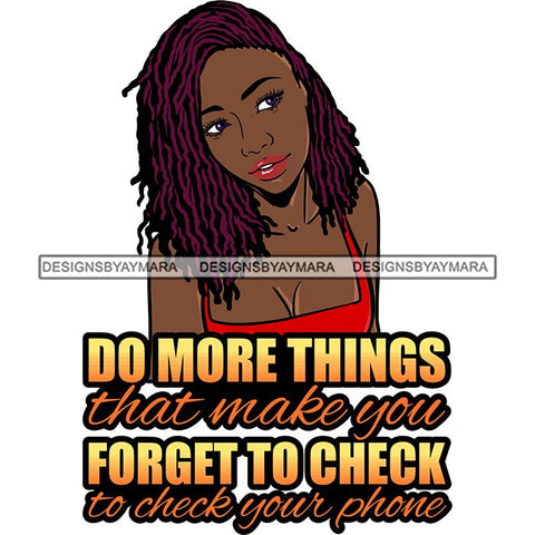Afro Beautiful Classy Lady Educated Successful Woman Life Quotes SVG Files For Cutting and More!