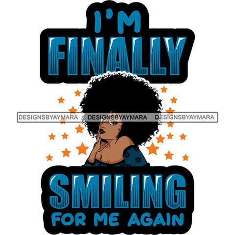 Afro Lola Life Quotes SVG Files For Cutting and More