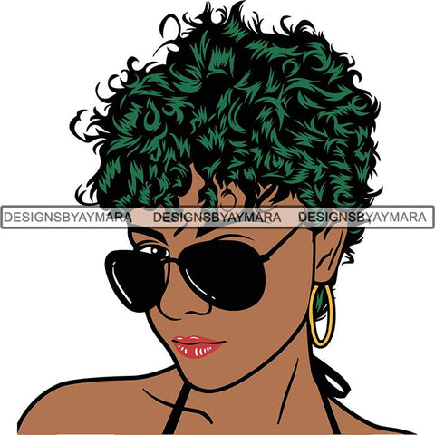 Afro Woman Goddess Diva Melanin Love Sensual .SVG Cut Files For Silhouette and Cricut and More!