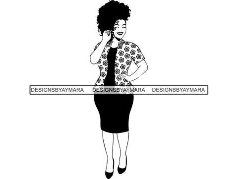 Classy Boss Lady SVG Cut Files for Silhouette and Cricut