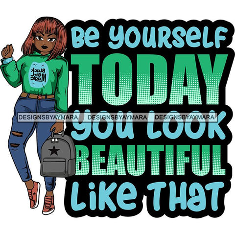 Lola Afro Beautiful Black Proud Woman Life Quotes .SVG Cutting Files For Silhouette and Cricut and More!