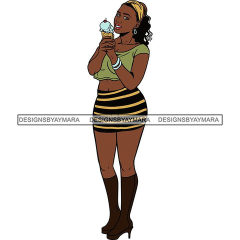 Melanin Love Chilling Eating Drinking SVG Files For Cutting and More!