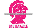 Cancer Awareness Woman Fighting Cancer Quotes PNG Files For Print