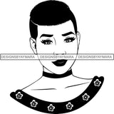 Afro Latina Woman SVG Cutting Files For Silhouette Cricut and More
