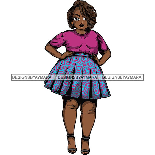 Afro Thick Classy Lola Boss Lady .SVG Cutting Files For Silhouette and Cricut and More!