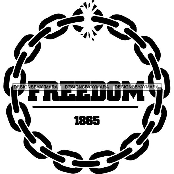 June 19 Juneteenth Emancipation Freedom Holiday African American History  SVG PNG JPG Vector Cutting Files