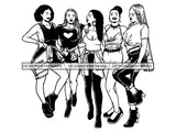Ladies Trip Flight Getaway SVG Cut Files For Silhouette and Cricut