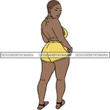 Melanin Bald Short Hairstyle Queen Goddess Nubian .SVG Cut Files For Silhouette and Cricut and Much More
