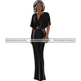 Bundle 6 Classy Afro Woman African American Goddess SVG PNG JPG Cutting Files