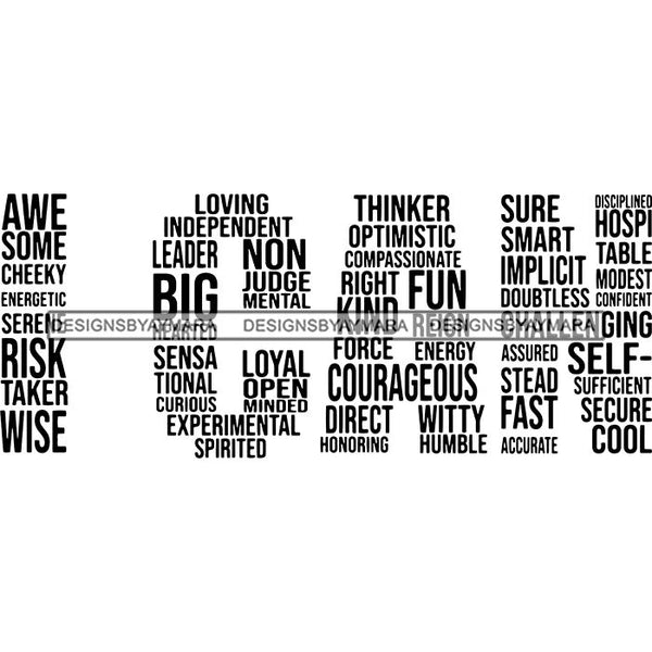 Words Letter Lord Life Quotes SVG Files For Cutting and More!
