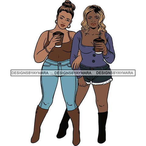 Best Friends Forever Drinking Chilling  SVG Files For Cutting and More!