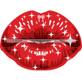 Sensual Glossy Lips SVG Cutting Files