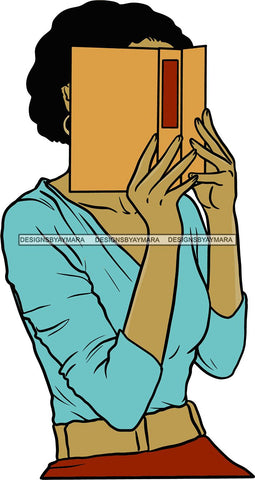 Woman Reading A Book Education Smart Classy Lady Drinking Coffee Wine .SVG Cutting Files For Silhouette Cricut and More!