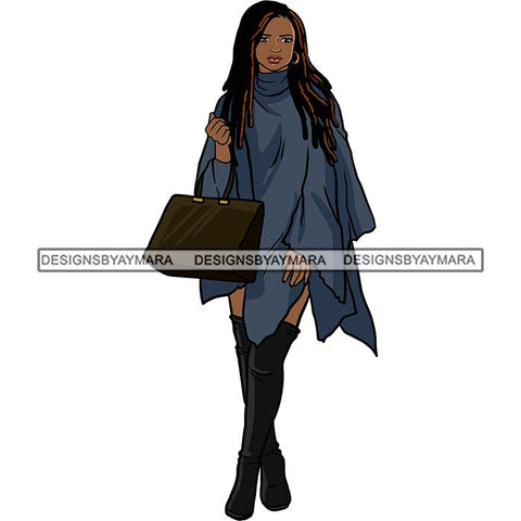 Fashion Diva Glamour Afro Classy Sexy Lady SVG PNG JPG Vector Files For Cutting and More