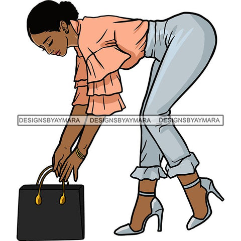 Fashion Diva Glamour Afro Classy Sexy Lady SVG PNG JPG Vector Files For Cutting and More