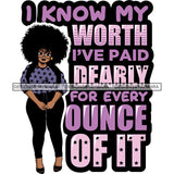 Afro Lola Life Quotes SVG Files For Cutting and More