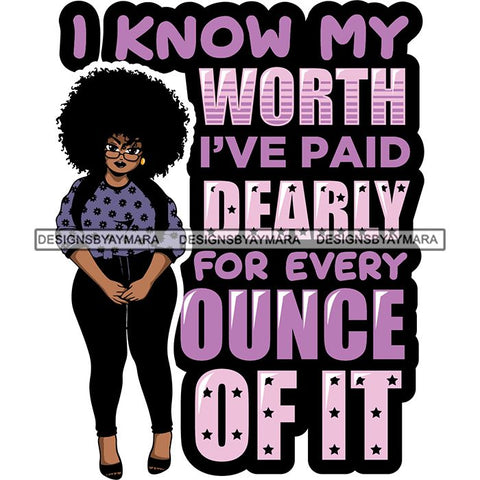 Afro Lola Life Quotes SVG Files For Cutting and More