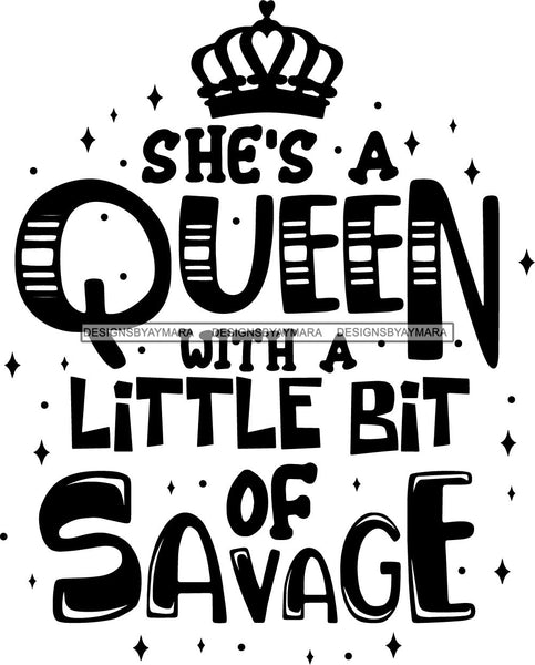 Black Queen Nubian Melanin Quotes .SVG Files For Silhouette and Cricut