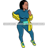 Pretty Woman Summer Fashion Dope Outfits Boss Lady Glamour New Trending .SVG Cut Files