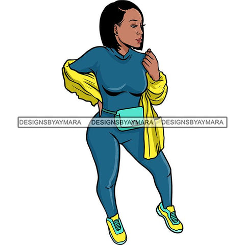 Pretty Woman Summer Fashion Dope Outfits Boss Lady Glamour New Trending .SVG Cut Files