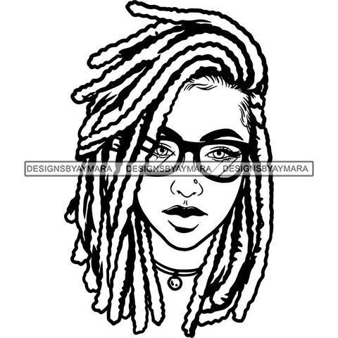 Afro Woman Goddess Hot Seller Design SVG Cutting Files