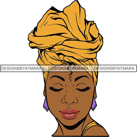 Afro Independent Successful Woman SVG Cutting Files For Silhouette Cricut and More