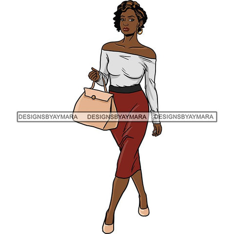 Fashion Diva Glamour Afro Classy Sexy Lady SVG PNG JPG Vector Files For Cutting and More