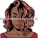 Afro Latina Woman SVG Cutting Files For Silhouette Cricut and More