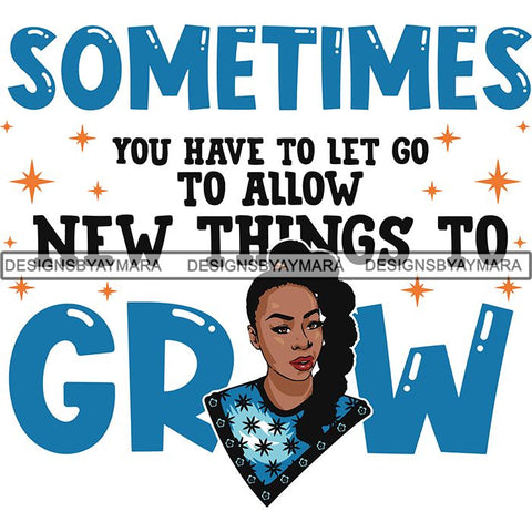 Boss Lady Afro Melanin Successful Black Woman Quotes SVG Cutting Files For Silhouette Cricut and More