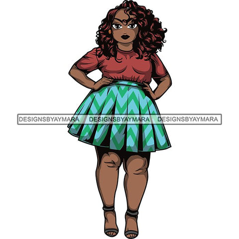 Afro Thick Classy Lola Boss Lady .SVG Cutting Files For Silhouette and Cricut and More!