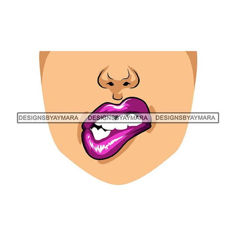 Funny Half Face Cute Designs For Mask Virus Protection SVG Cutting Files