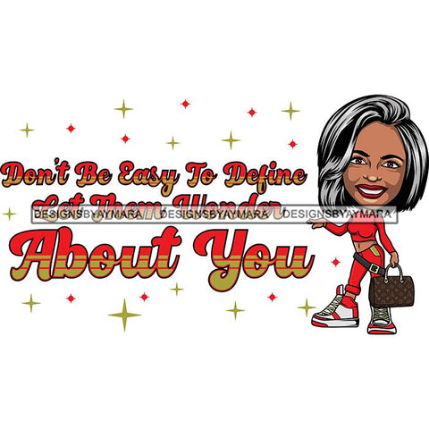 Afro Cute Lola Life Quotes Sassy Classy Melanin Fashion Summer Outfit .SVG Cutting Files