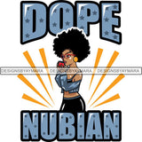 Afro Lola Boss Lady Quotes SVG Cutting Files For Silhouette Cricut and More