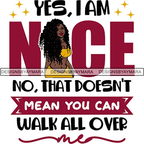 Afro Boss Lady Lord Life Quotes SVG Files For Cutting and More