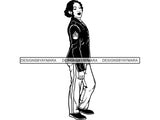 Military Woman USA Proud Melanin SVG Cut Files