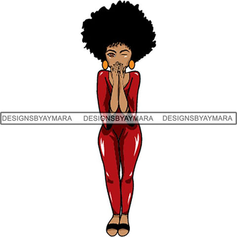 Afro Lola Boss Lady Quotes SVG Cutting Files For Silhouette Cricut and More