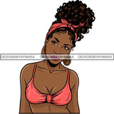 Afro Melanin Popping Nubian Queen SVG Cutting Files For Silhouette Cricut and More