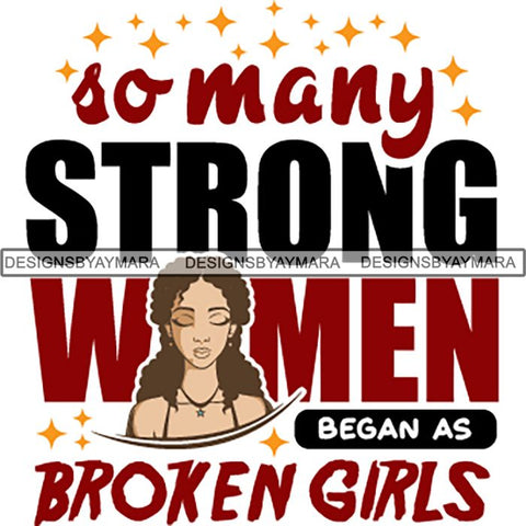 Afro Boss Lady Lord Life Quotes SVG Files For Cutting and More